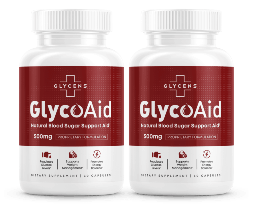 GlycoAid bottles